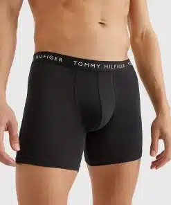 Tommy Hilfiger 3-Pack Essential Boxer Briefs Black