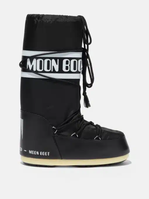 Moon Boot Icon Nylon Shoes Black