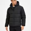 Selected Homme Harry Puffer Jacket Black