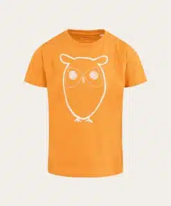 Knowledge Cotton Apparel Big Owl T-shirt Desert Sun