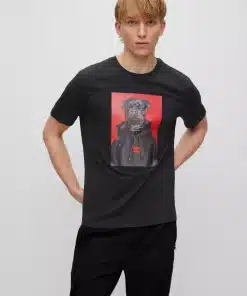 Hugo Dound T-shirt Black