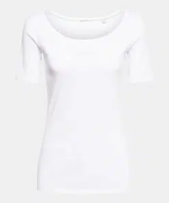 Esprit Diamond Logo T-shirt White