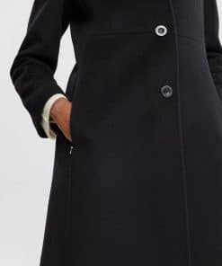 Esprit Wool Coat Black