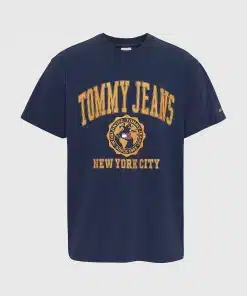 Tommy Jeans College Logo T-shirt Twilight Navy
