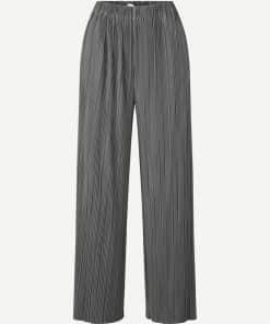 Samsoe & Samsoe Uma Trousers Grey Pinestripe