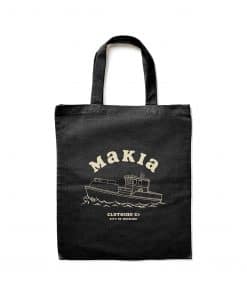 Makia Boat Tote Bag Black