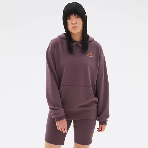 New Balance Uni-ssentials French Terry Hoodie Truffle