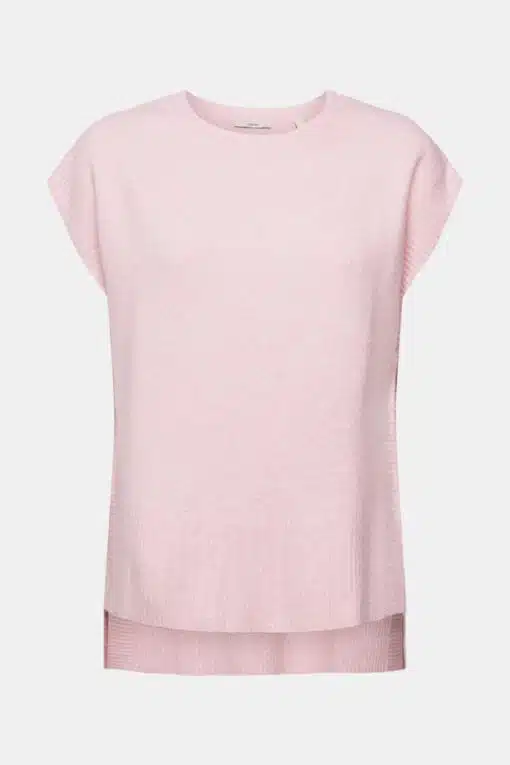 Esprit Knitted Vest Light Pink