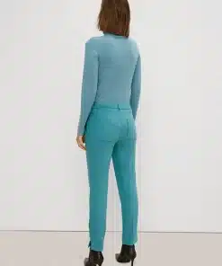 Comma, Rollneck Pullover Turquoise Blue