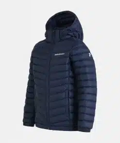 Peak Performance Frost Down Hood Jacket Junior Blue Shadow