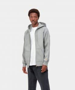 Carhartt Hooded Chase Sweat Grey/Gold