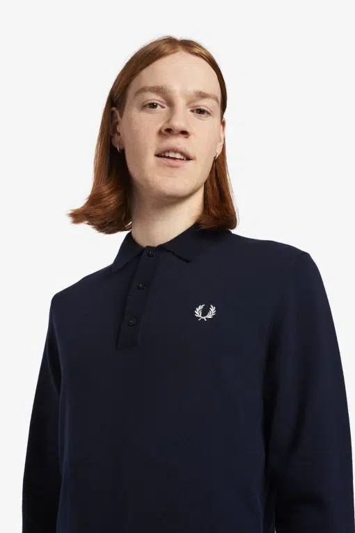 Fred Perry Classic Knit Shirt Navy