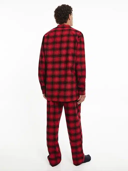 Calvin Klein Flannel Pyjama Set CK Shadow Plaid