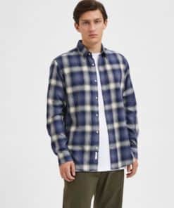 Selected Homme Robin Shirt Grisaille