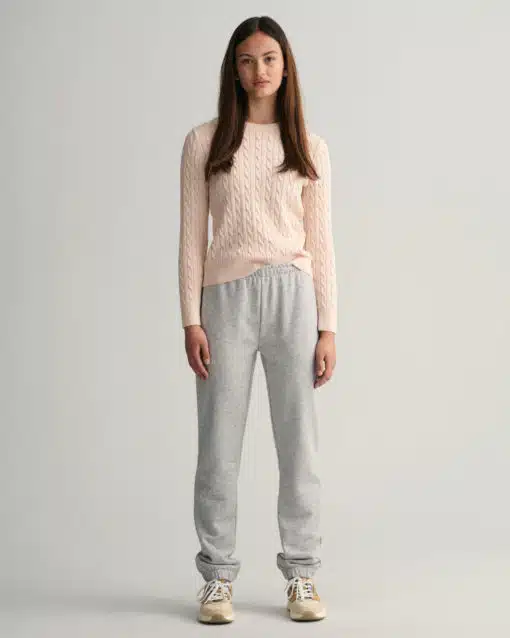 Gant Teen Girls Originals Sweatpants Light Grey Melange
