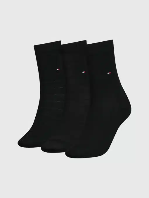 Tommy Hilfiger Women 3-Pack Lux Socks