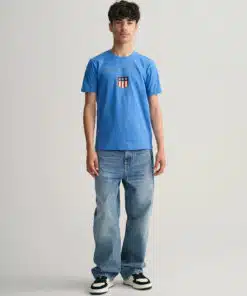 Gant Teens Archive Shield T-Shirt Palace Blue