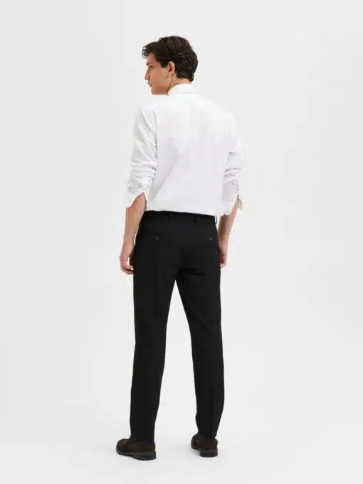 Selected Homme Liam Trousers Black