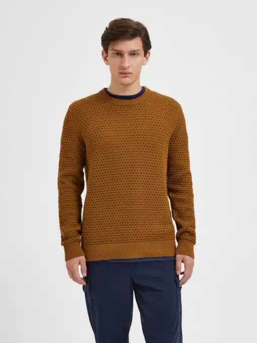 Selected Homme Remy Structure Knit Breen