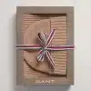 Gant Woman Scarf & Beanie Gift Box Dark Khaki