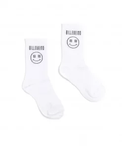 Billebeino Smiley Socks White