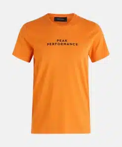 Peak Performance Sportswear Tee Men Orange Flare