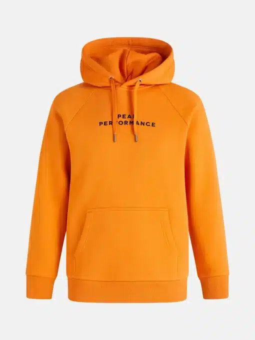 Peak Performance Sportswear Hoodie Men Orange Flare