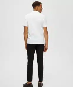 Selected Homme Dante SS Polo Bright White