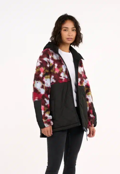 Knowledge Cotton Apparel Outdoor Teddy Mix Jacket