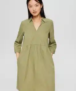 Esprit Shirt Dress Light Khaki