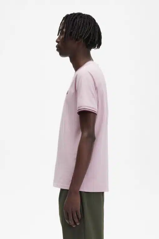 Fred Perry Twin Tipped T-shirt Chalky Pink