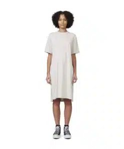 Makia Women Adi T-shirt Dress Off White
