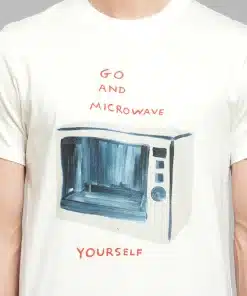 Dedicated T-shirt Stockholm Shrigley Microwave Off White