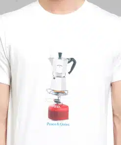 dedicated T-shirt Stockholm Boiling Coffee White