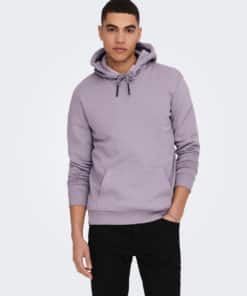 Only & Sons Ceres Hoodie Purple Ash