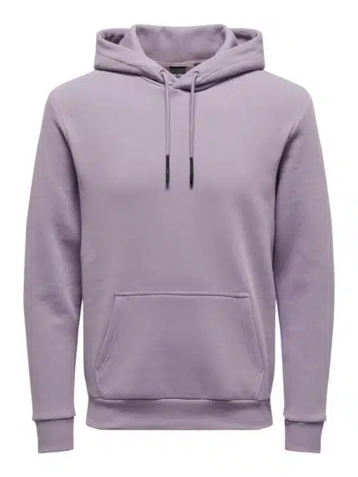 Only & Sons Ceres Hoodie Purple Ash
