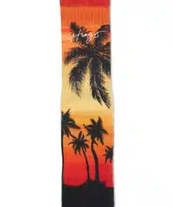 Hugo Palm Print Socks