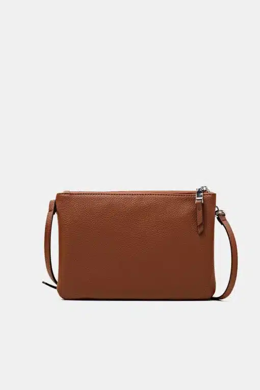Esprit Small Shoulder Bag Rust Brown