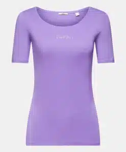 Esprit Logo T-shirt Purple