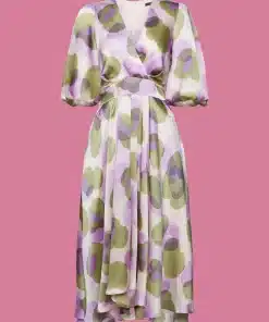 Esprit Print Dress Lavender