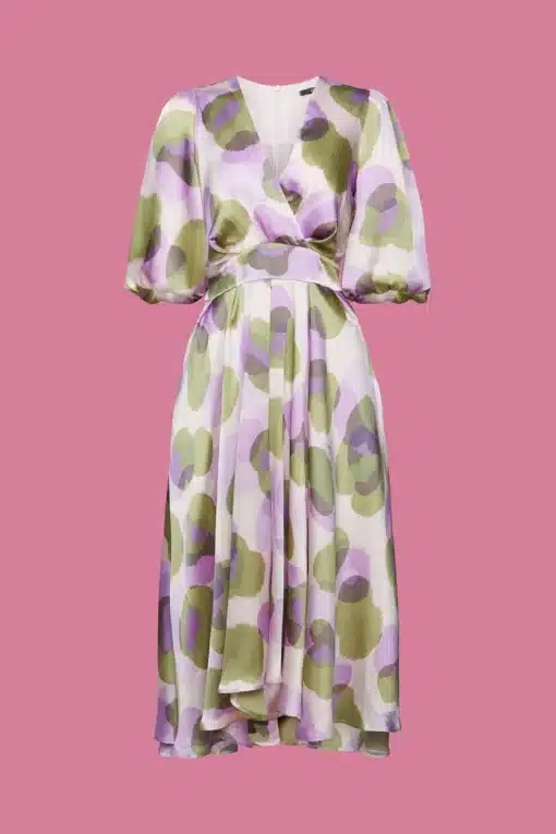 Esprit Print Dress Lavender