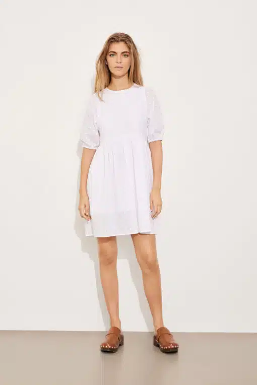 Envii Endragon 3/4 Dress Simple Broderie Anglaise