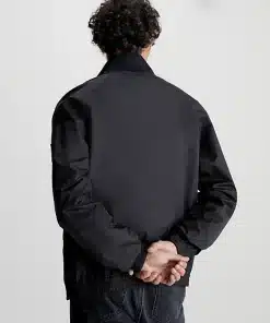 Calvin Klein Unpadded Harrington Jacket Black