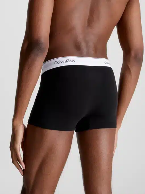 Calvin Klein Modern Cotton 3-Pack Trunks Black
