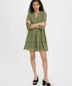 Vero Moda Honey Lace Dress Green