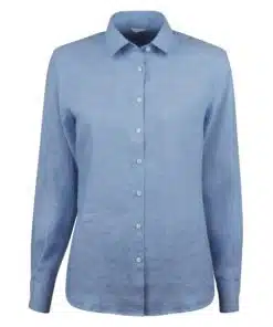 Stenströms Siri Light Blue Linen Shirt