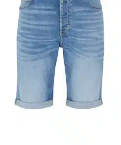 Hugo 634 Denim Shorts Light Blue