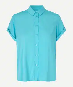 Samsoe & Samsoe Majan Shirt Blue Topaz