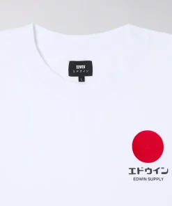 Edwin japanese Sun Supply T-Shirt White