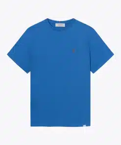 Les Deux Nørregaard T-Shirt Palace Blue/Orange